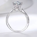 Delicate Knot Ring – Subtle Sparkle