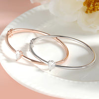 Pear-Shaped Moissanite Bracelet