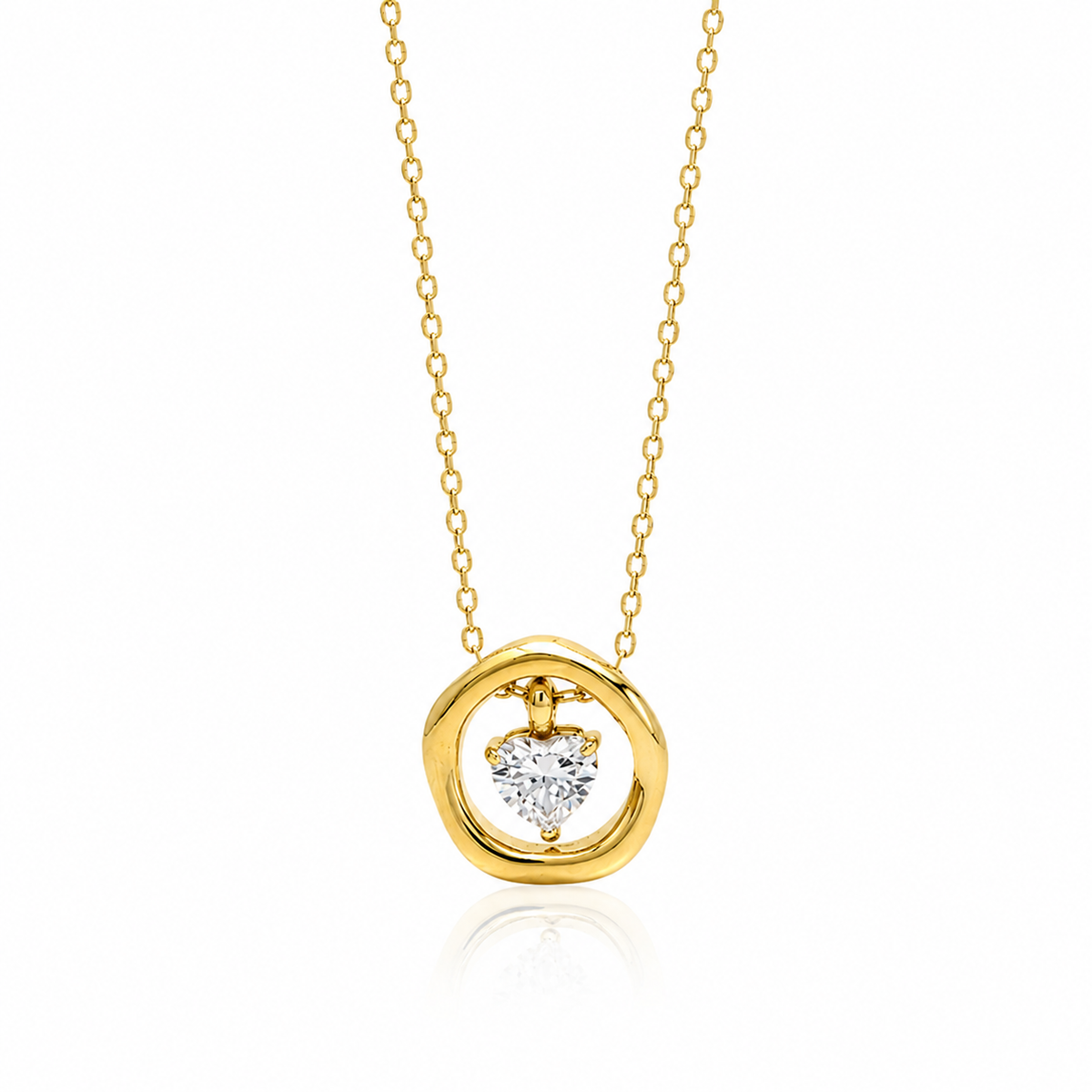 Refuge Necklace — A Light, Preciously Embraced