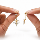 Rain of Light Earrings — A Delicate Glow