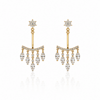 Rain of Light Earrings — A Delicate Glow