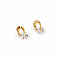 Rotating Volute Earrings — A Curve Around the Light