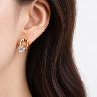 Rotating Volute Earrings — A Curve Around the Light