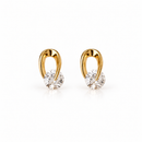 Rotating Volute Earrings — A Curve Around the Light
