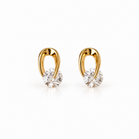 Rotating Volute Earrings — A Curve Around the Light
