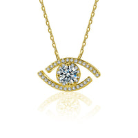 Awakening Eye Pendant Necklace – Captivating Radiance