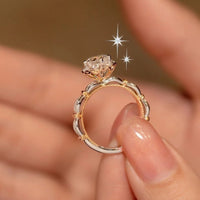 Floral Spark Ring – Eternal Dew
