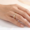 Trilogy Ring — Three Sparkles in Motion