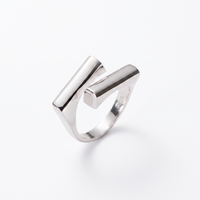 Geometric Essence Adjustable Ring