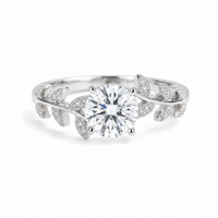 Pure Leaf Ring – The Essence of Natural Elegance