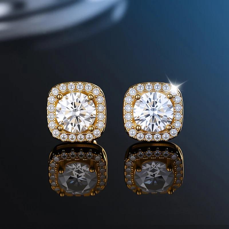Crystal Radiance Stud Earrings